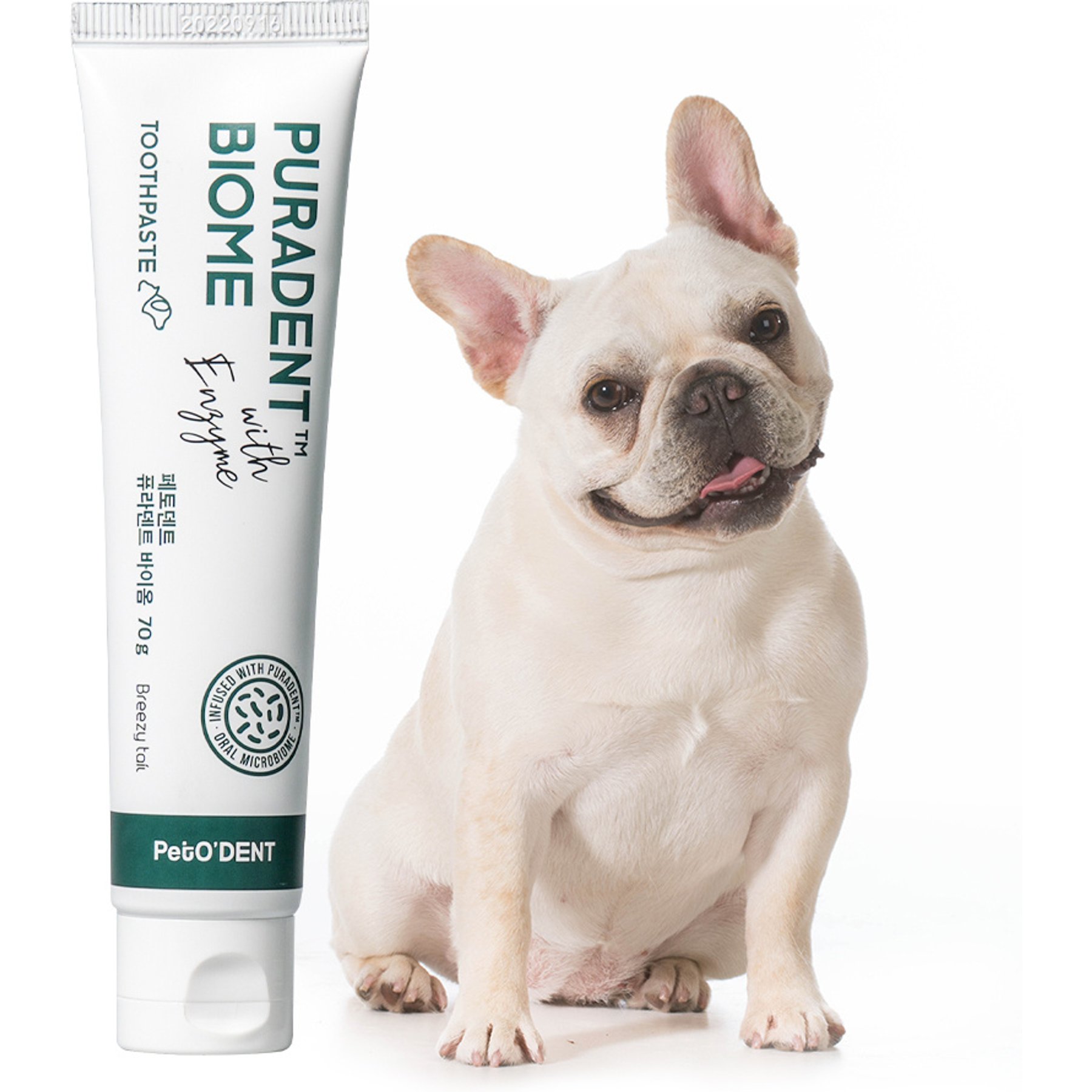 PetO'Dent Biome Dog Toothpaste, 2.37-fl oz tube