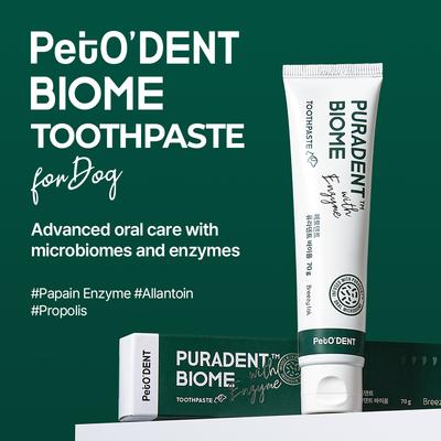Show full view: PetO'Dent Biome Dog Toothpaste, 2.37-fl oz tube slide 3 of 10