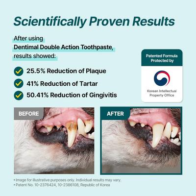 Show full view: DENTIMAL Double Action Dog Toothpaste, 2-fl oz tube slide 6 of 9