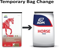 ADM GroSTRONG 33 Ration Balancer Low Sugar Low Starch Horse Feed, 50-lb bag slide 2 of 7