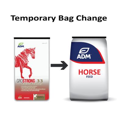 Show full view: ADM GroSTRONG 33 Ration Balancer Low Sugar Low Starch Horse Feed, 50-lb bag slide 2 of 8