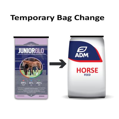 Show full view: ADM Forage First JuniorGlo Horse Feed, 50-lb bag slide 2 of 9