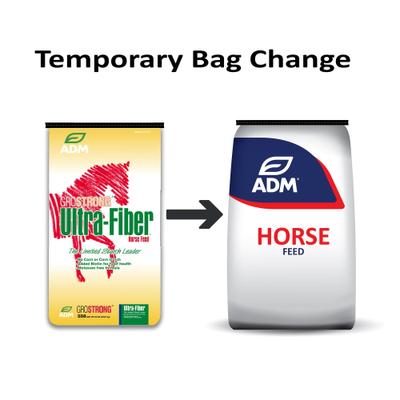 Show full view: ADM GroSTRONG Ultra-Fiber Horse Feed, 50-lb bag slide 2 of 7
