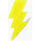 Show in main carousel: Gnawsome Squeaker Lightning Bolt Dog Chew Toy, Neon Green slide 1 of 5