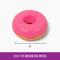 Show in main carousel: Gnawsome Squeaker Donut Dog Chew Toy, Pink slide 4 of 5