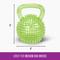 Show in main carousel: Gnawsome Spiky Kettlebell Dog Chew Toy, Green, Medium slide 3 of 4
