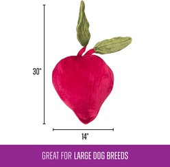 Gnawsome Mega Beet Plush Dog Toy slide 2 of 4
