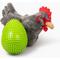Show in main carousel: Gnawsome Hide N Squeak Chicken & Mega Spiky Egg Speckled Plush Dog Toy slide 1 of 5