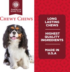 American Kennel Club Treats AKC 10 Piece Dentacare Filled Bone Dental Dog Chew Treats, 15.8-oz bag slide 2 of 7