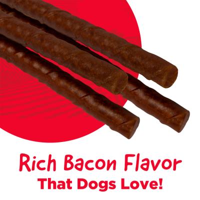 Show full view: Country Kitchen CK NoHide Bacon Twist Hard Chew Dog Treats, 12-oz bag slide 3 of 9
