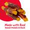 Show in main carousel: Country Kitchen CK Duck & Sweet Potato Wrap Jerky Dog Treats, 16-oz bag slide 3 of 9