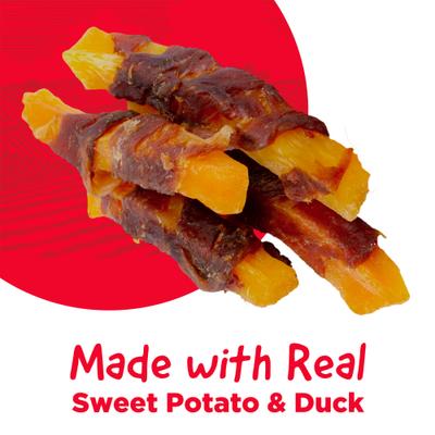 Show full view: Country Kitchen CK Duck & Sweet Potato Wrap Jerky Dog Treats, 16-oz bag slide 3 of 9