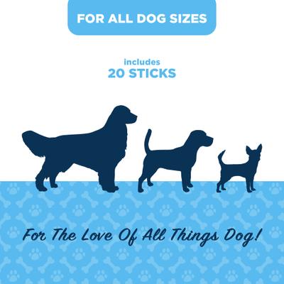 Show full view: American Kennel Club Treats AKC Dentacare Sweet Pot Pumpkin Stick Dental Dog Chew Treats, 18.3-oz bag slide 6 of 9