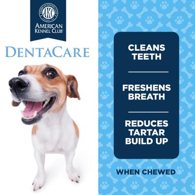 Show full view: American Kennel Club Treats AKC Dentacare Sweet Pot Pumpkin Stick Dental Dog Chew Treats, 18.3-oz bag slide 3 of 9
