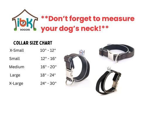 Show full view: IBK Doggies Flashlight Reflective Nylon Bungee Dog Leash Collar Set, Black, Large: 18 to 24-in neck, 1.5-in wide slide 8 of 10