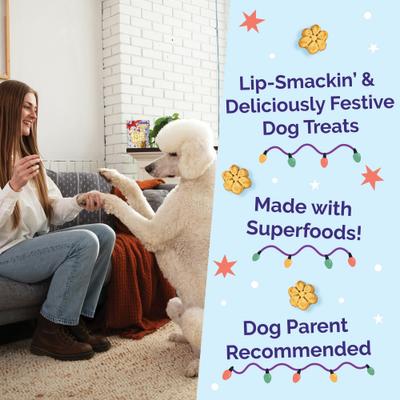 Show full view: Fruitables Chick-N-Cran Cravings Flavor Baked Deliciously Healthy Crunchy Dog Treats, 7-oz slide 4 of 9