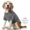 Show in main carousel: Pet Passion Toby II-The Extra Perfect Dog Tee Shirt, Gray Ombre, Medium slide 4 of 8