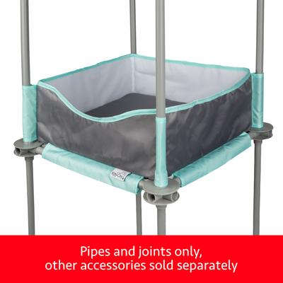 Show full view: Kitty City Outdoor Catio Furniture & Play Kits Cat Pipes & Joints, Grey slide 4 of 6