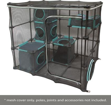Show full view: Kitty City Outdoor Catio Furniture & Play Kits Cat Cover Replacement, Grey slide 2 of 6