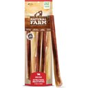Natural Farm Odor-Free Extra Thick Bully Sticks Dog Treats, 12-in, 5 count