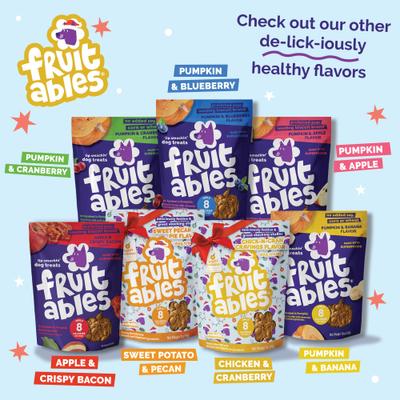 Show full view: Fruitables Chick-N-Cran Cravings Flavor Baked Deliciously Healthy Crunchy Dog Treats, 7-oz slide 9 of 9