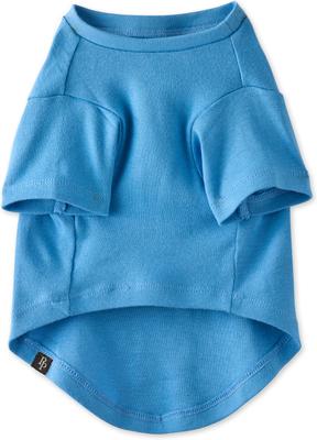 Show full view: Pet Passion Toby II-The Extra Perfect Dog Tee Shirt, 8 count, Rainbow Blue, Small slide 4 of 8