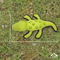 Hound2O Gator Dog Plush Toy, Green slide 2 of 6