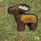 Show in main carousel: Hound2O Elk Dog Plush Toy, Brown slide 4 of 6