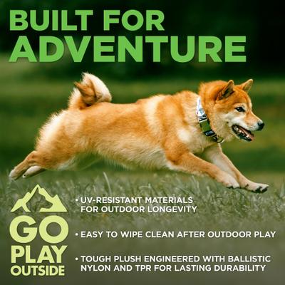 Show full view: Hound2O Ballistic Nylon Spotted Trout Plush Dog Toy, Multicolor slide 6 of 7