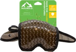 Hound2O Armadillo Dog Plush Toy, Gray