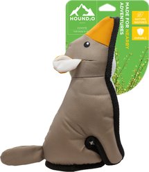 Hound2O Coyote Dog Plush Toy, Gray