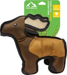 Hound2O Elk Dog Plush Toy, Brown