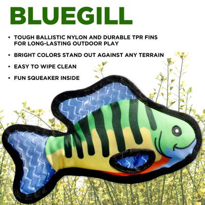 Show full view: Hound2O Ballistic Nylon Bluegill Plush Dog Toy, Multicolor slide 2 of 6