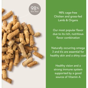 Feline Natural New Zealand Chicken & Lamb Feast Grain-Free Freeze-Dried Cat Food, 11-oz bag