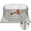 Barpor Washable Dog Pee Pad, Light Gray, 66-in x 48-in