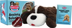 Snuggle Puppy Original Plush Behavioral Aid & Anxiety Relief Dog Toy, Mocha
