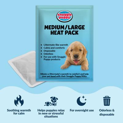 Show full view: Snuggle Puppy Original Plush Behavioral Aid & Anxiety Relief Dog Toy, Mocha slide 6 of 8