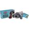 Show in main carousel: Snuggle Puppy Junior Plush Dog Toy, Gray slide 1 of 8