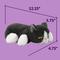 Show in main carousel: Snuggle Puppy Snuggle Kitty Plush Dog Toy, Gray & White slide 7 of 8