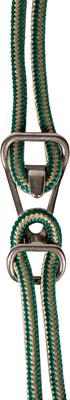 Show full view: Professional's Choice Easy On Rope Horse Halter with Lead, Emerald, 10-ft slide 2 of 2