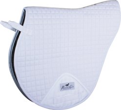Professional's Choice Cross Country Horse Saddle Pad, White, 23 x 20-in
