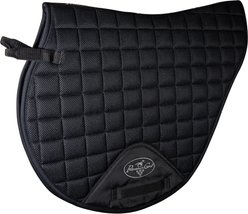 Professional's Choice Mesh VenTECH Cross Country Horse Saddle Pad, Black, 23 x 20-in