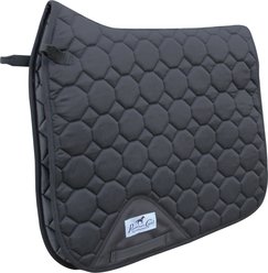 Professional's Choice Dressage Horse Saddle Pad, Black, 24 x 21.5-in