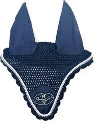 Professional's Choice Horse Ear Bonnet, Navy, Warmblood