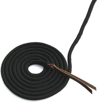 Show full view: Professional's Choice Clinicians Rope Horse Halter, Black, 15-ft slide 2 of 2