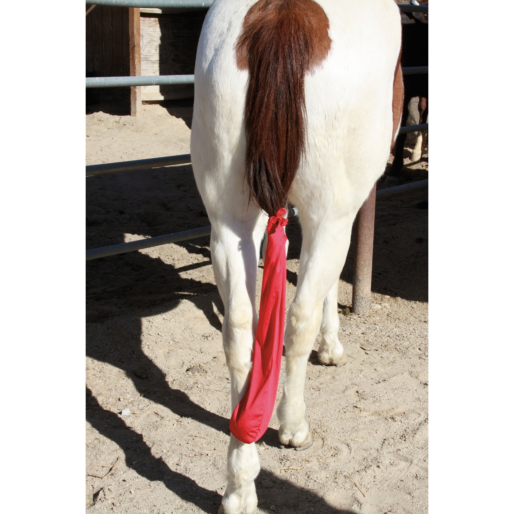 Tail Tamer by Professional's Choice Horse Tail Bag, Red, 31-in