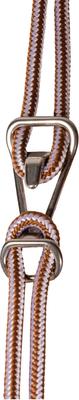 Show full view: Professional's Choice Easy On Rope Horse Halter with Lead, Rust, 10-ft slide 2 of 2