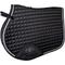 Show in main carousel: Professional's Choice Satin Jumping Horse Saddle Pad, Black, 21.5 x 20.5-in slide 1 of 1