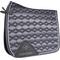 Show in main carousel: Professional's Choice Satin Dressage Horse Saddle Pad, Charcoal, 24 x 21.5-in slide 1 of 1