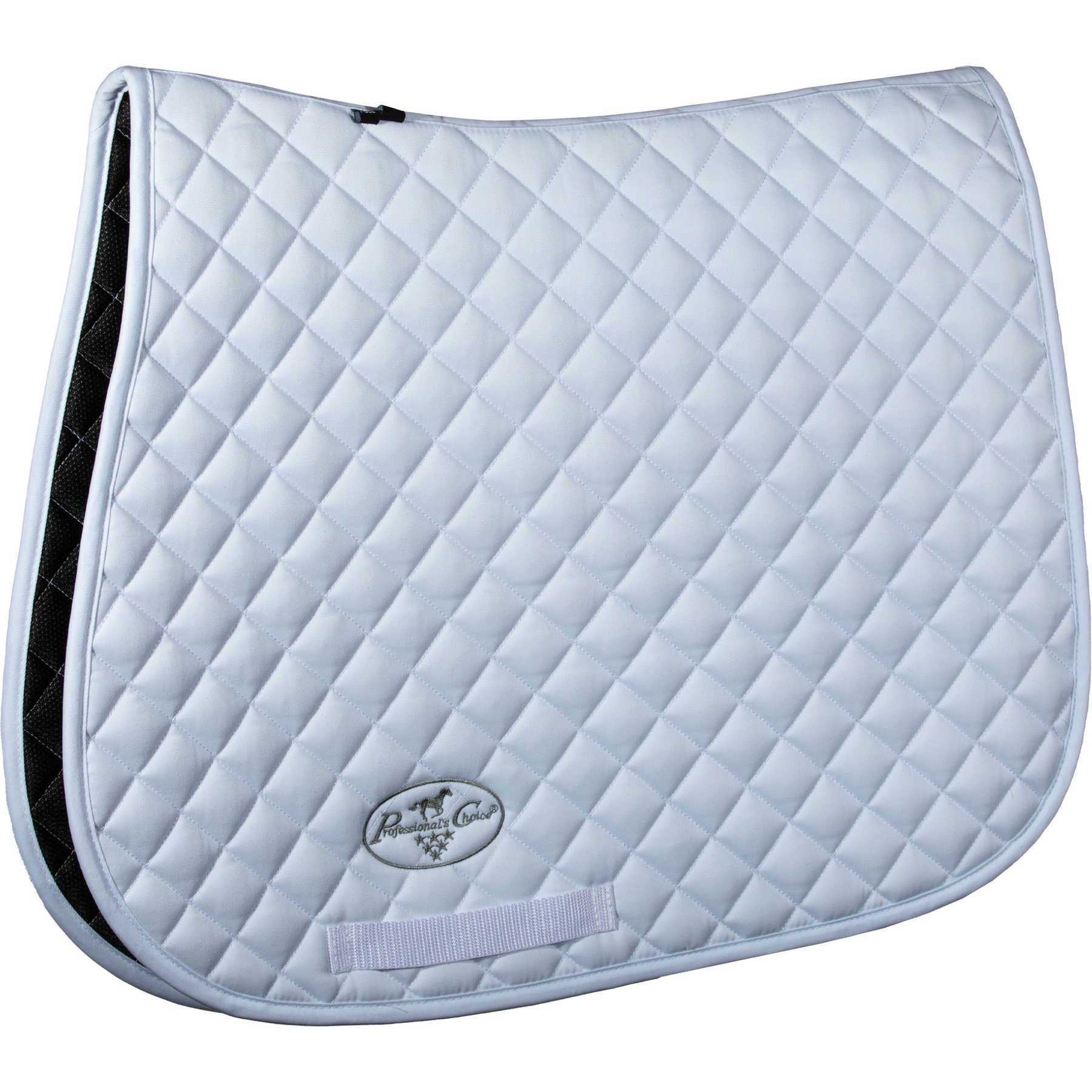 Professional's Choice VenTECH All Purpose Horse Saddle Pad, White, 19 x 18-in